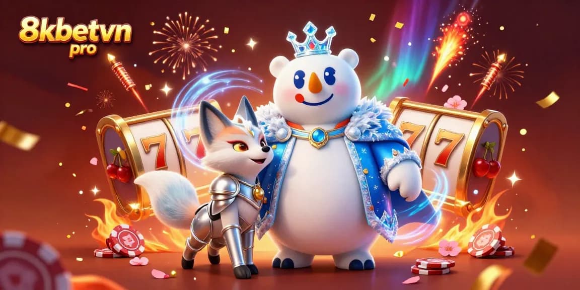 Win big at 8kbetvn pro with exhilarating slot machines and festive gaming energy.