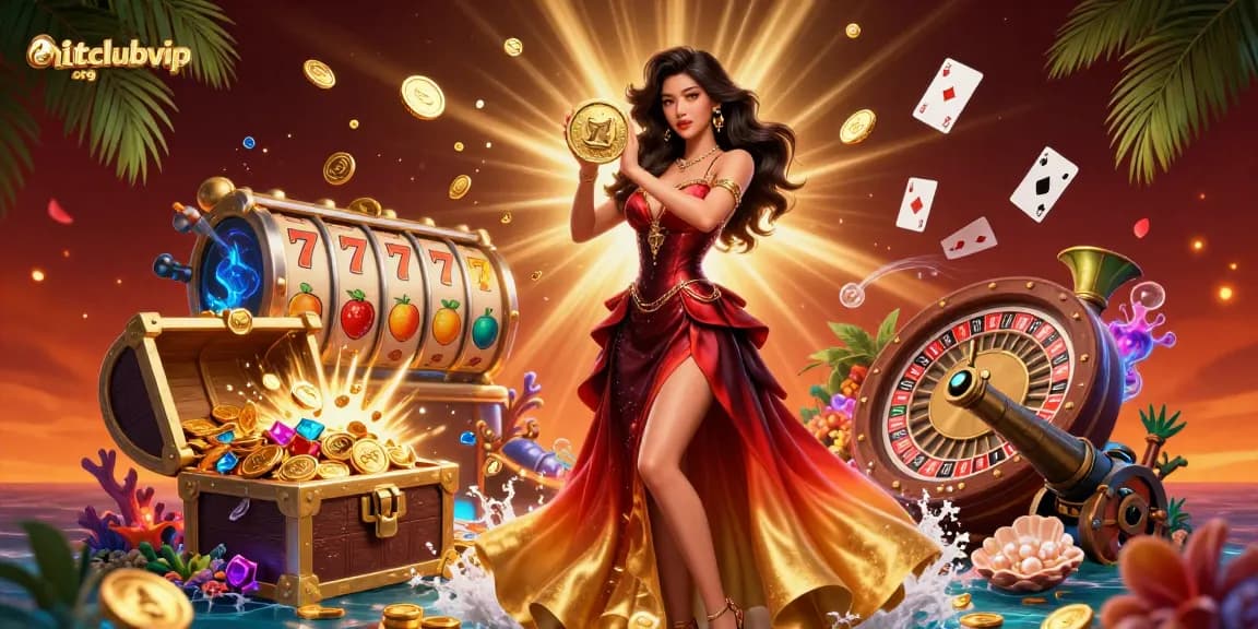 Experience the excitement at hitclubvip org with dynamic gameplay and stunning visuals in a vibrant casino scene.