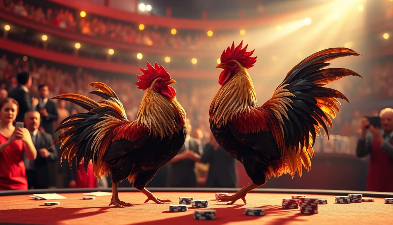 Watch live cockfighting action at đá gà trực tiếp with real-time betting options.