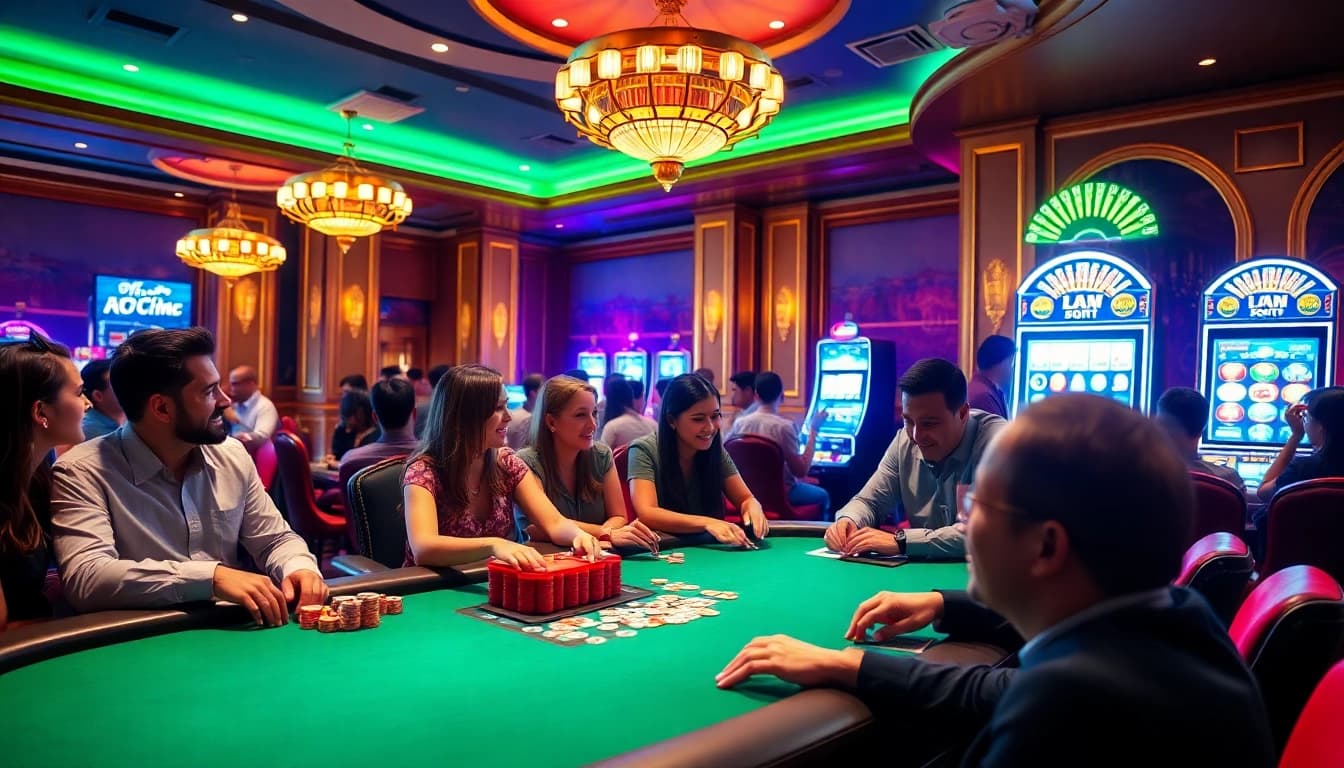 Experience the excitement of online gambling at trang chủ chính thức rr89 with a vibrant casino atmosphere.