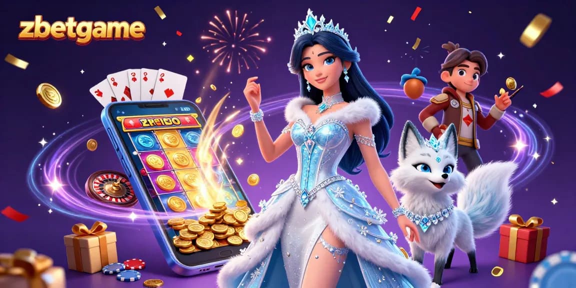 Experience zbetgame's vibrant casino adventure with stunning characters and a dynamic gaming atmosphere.