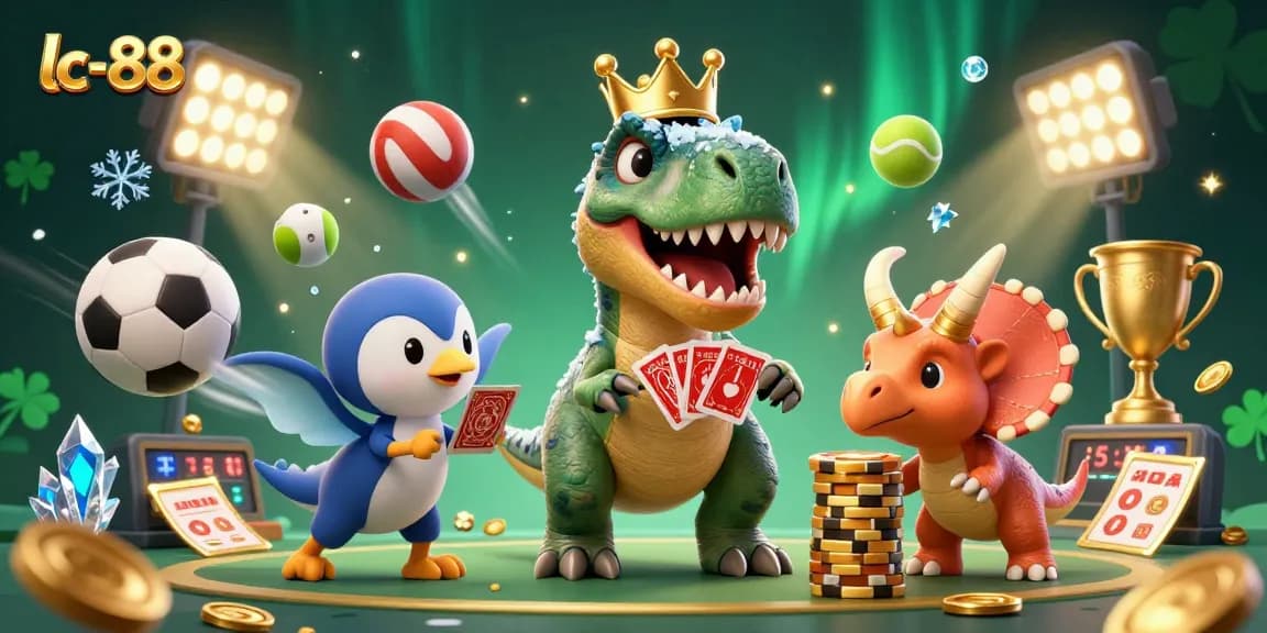 Experience vibrant gameplay with lc-88 featuring colorful casino elements and dynamic characters.