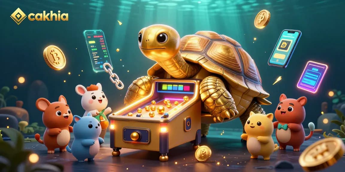 Experience thrilling action at cakhia with golden tortoise and vibrant casino elements!