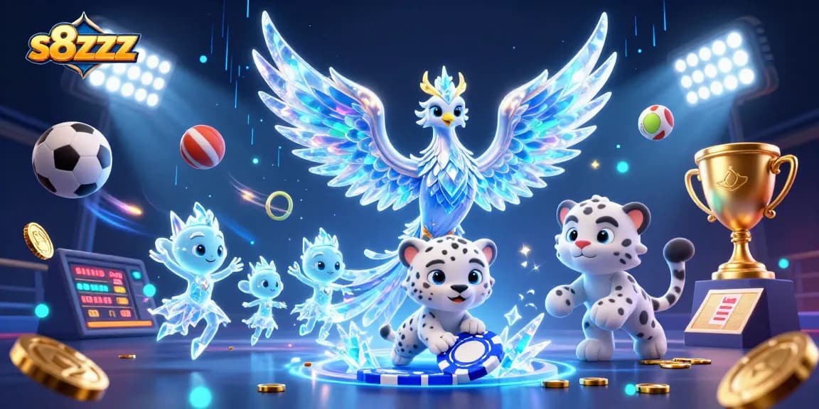 S8zzz offers immersive casino experiences with vibrant characters, sports elements, and enchanting visuals.