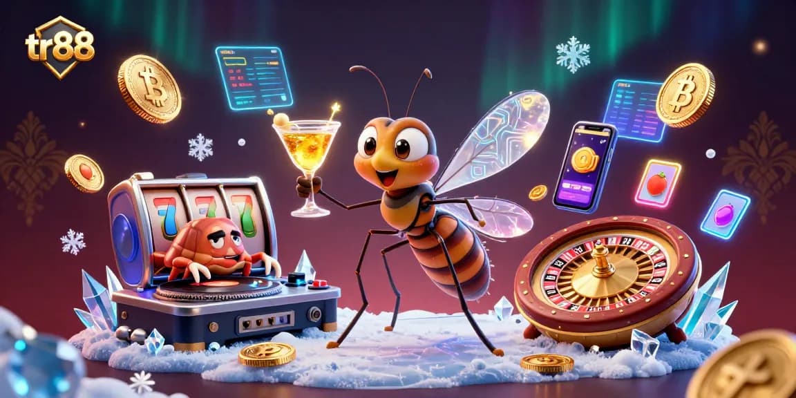 Experience the thrill of winning at tr88 casino, featuring dynamic characters and vibrant game elements.
