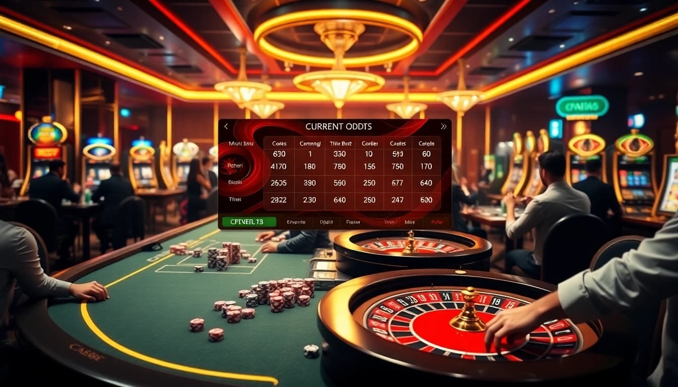 CPC188 live betting interface showcasing thrilling cockfighting odds in an exciting casino environment.