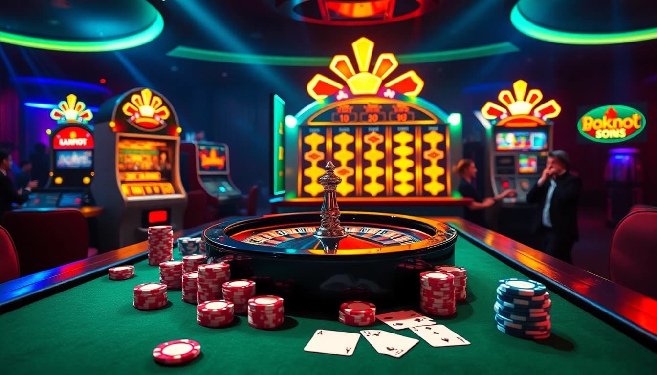 Experience exciting gameplay at https://vaoluoitv.cv/ with vivid casino visuals showcasing poker, roulette, and slot machines.