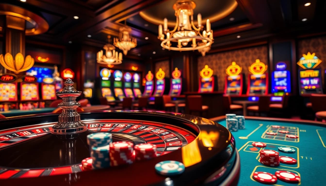 Experience the thrill of betting at 789P casino with vibrant tables and exciting games.