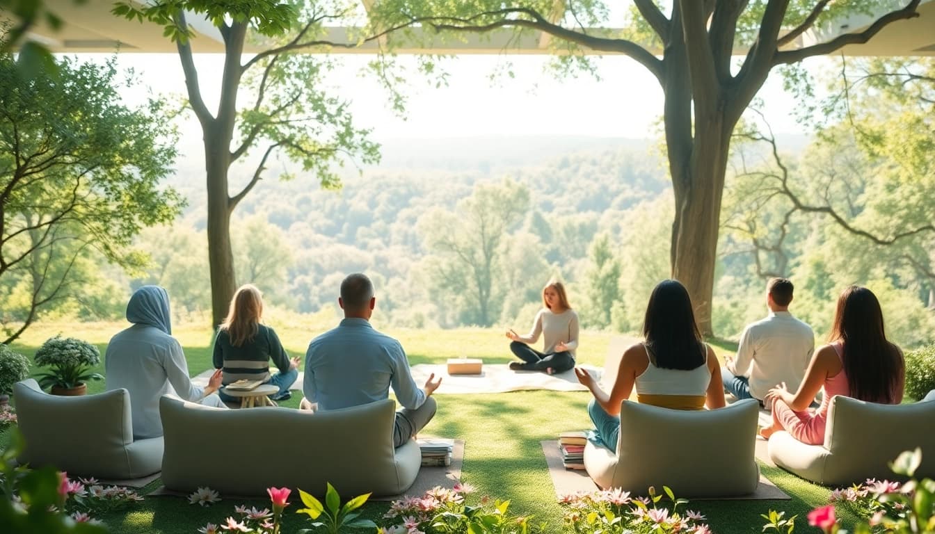 Besonders wichtig für spirituelle Seminare in einer friedlichen Umgebung mit Teilnehmenden.