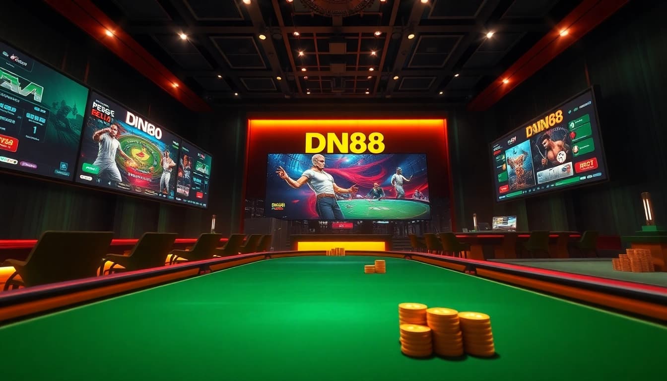 Experience the thrilling online gambling ambiance of https://dn88s.net/ featuring immersive games and luxury.