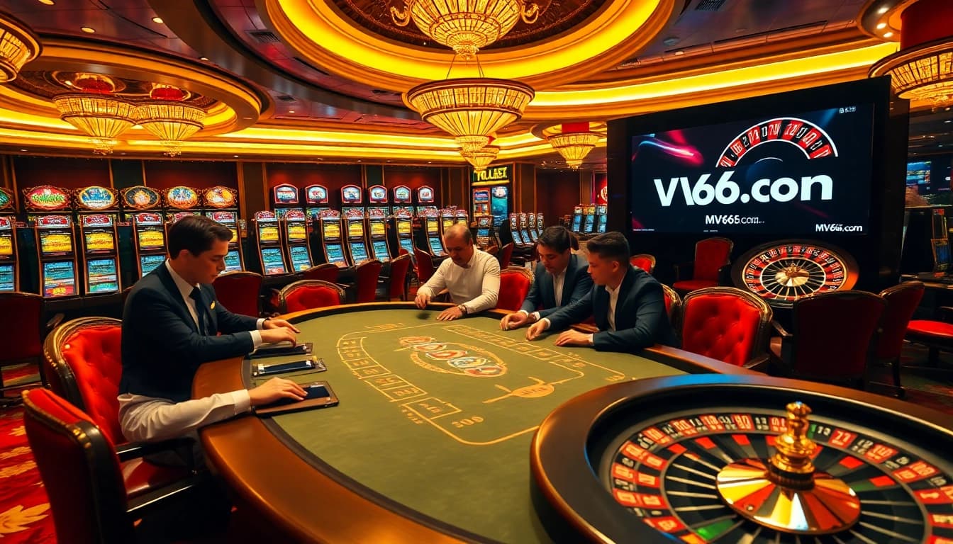 Experience the excitement of MV66 com with stunning casino visuals and thrilling gameplay.