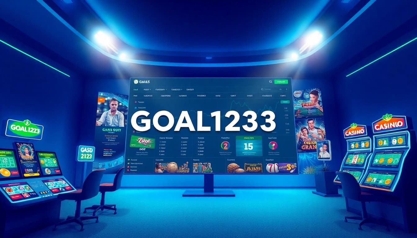 Experience firsthand the vibrant interface of https://goal123.work/ that invites players into an exciting online gaming world.