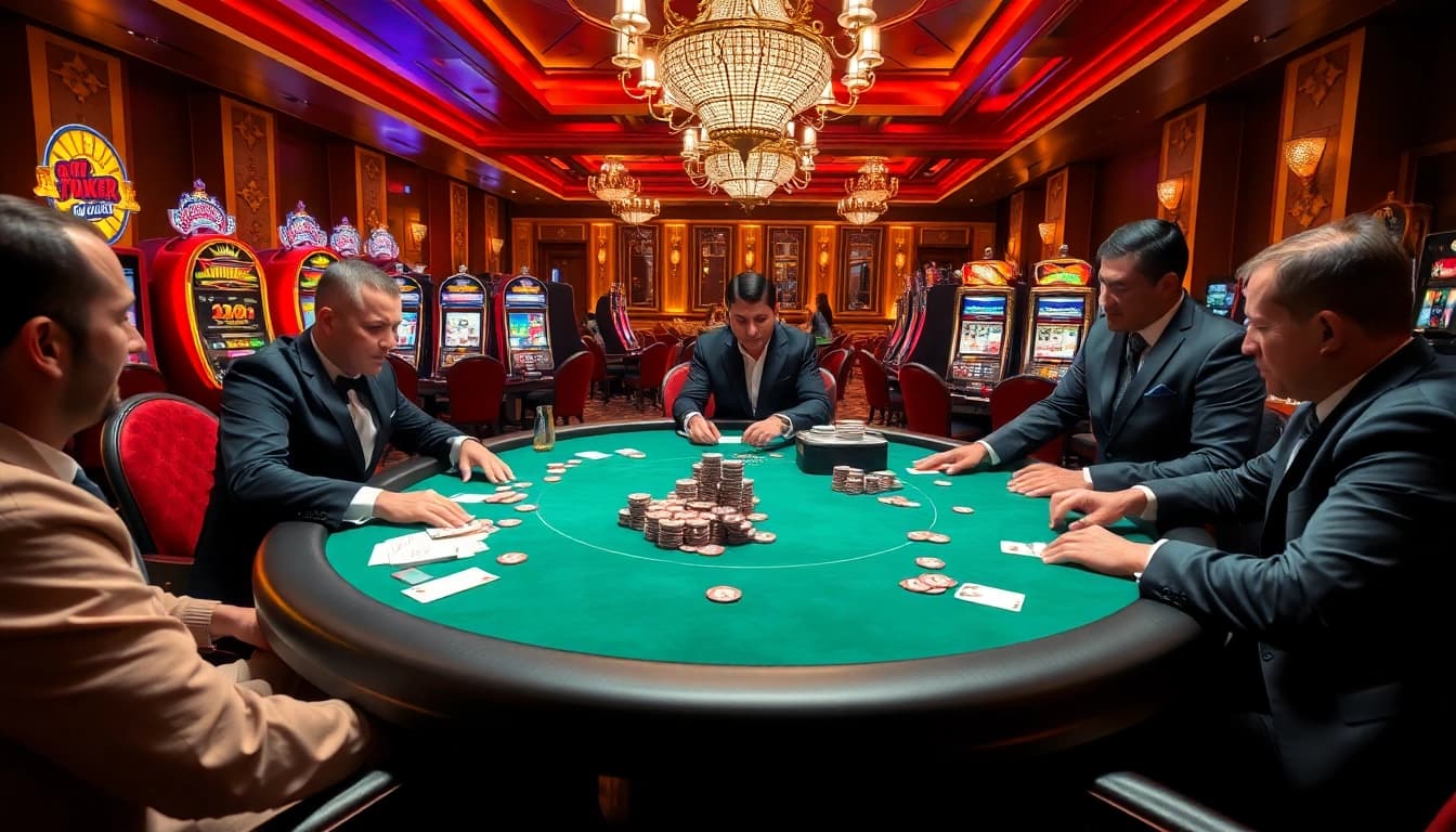 Engage in thrilling high-stakes poker at DOLA88, where winning moments come alive.