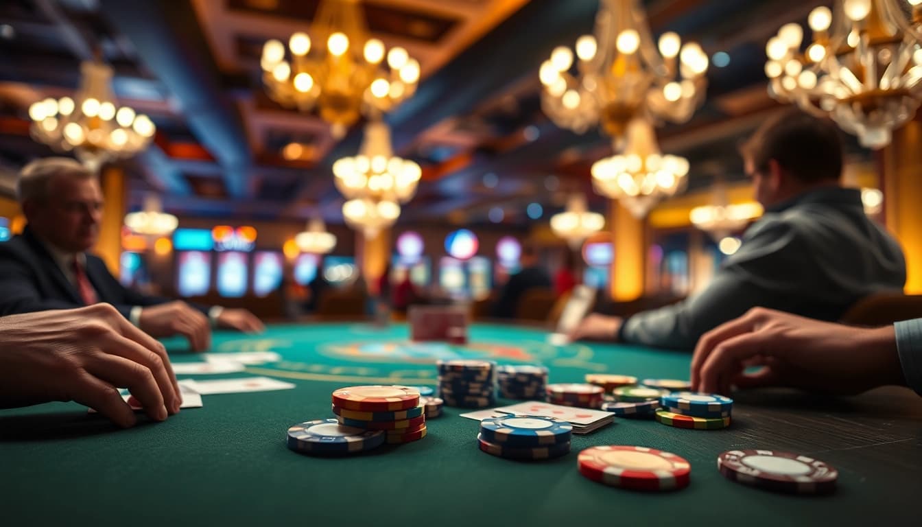 Golisimo Germany bietet ein spannendes Pokerspiel in einem eleganten Casino-Ambiente.