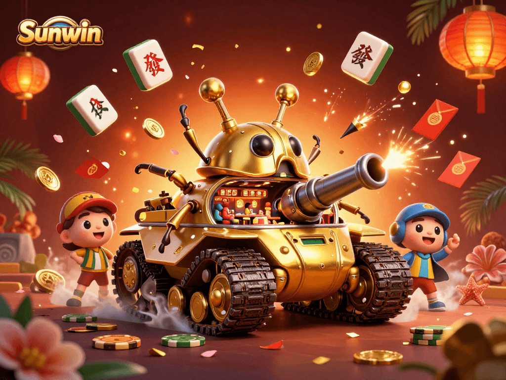 Experience the excitement of Sunwin with vibrant casino elements and dynamic gameplay.
