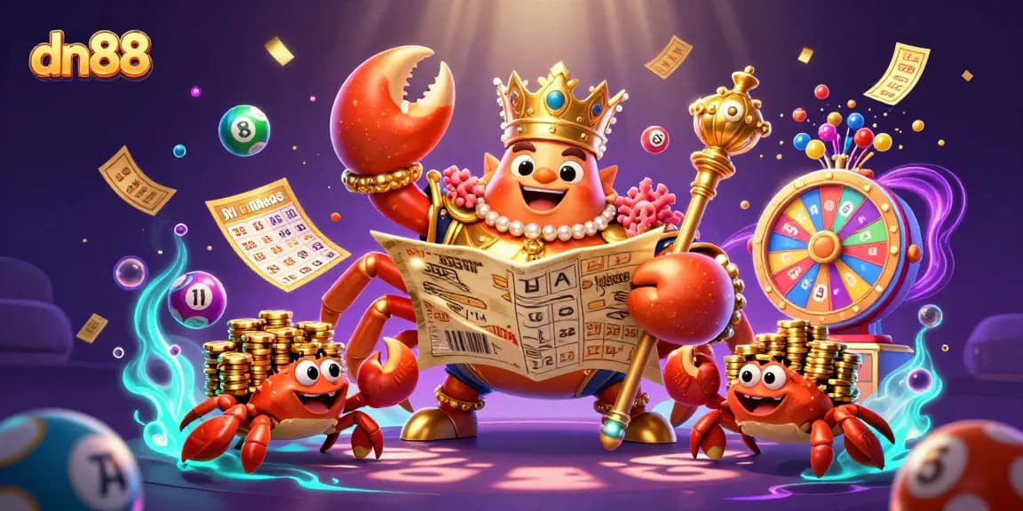 Engage with exhilarating games at dn88, experiencing vibrant lottery and casino elements in action.