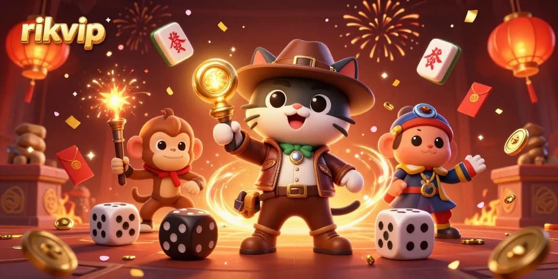 Experience thrilling casino adventures with rikvip as a cat archaeologist uncovers golden treasures.