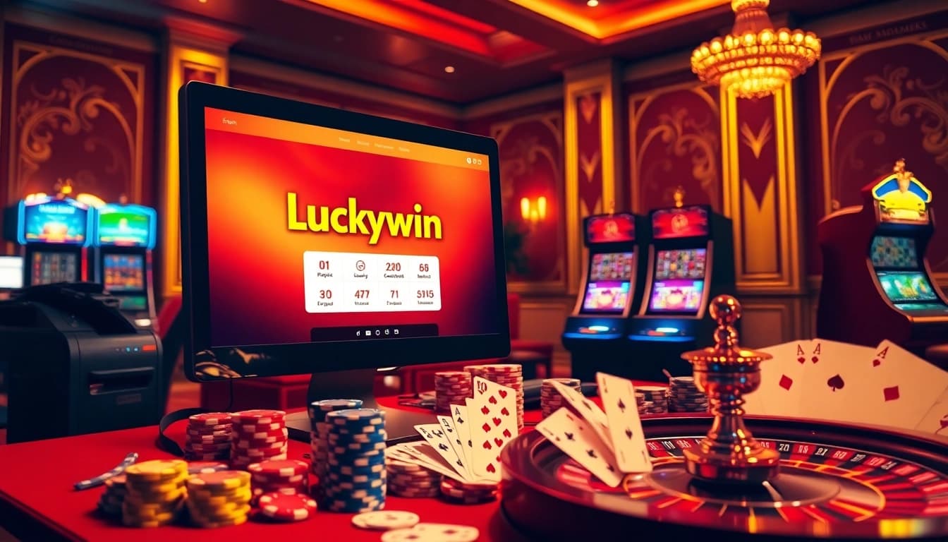 Experience the excitement of gambling at https://luckywin.tech/ with vibrant casino visuals.