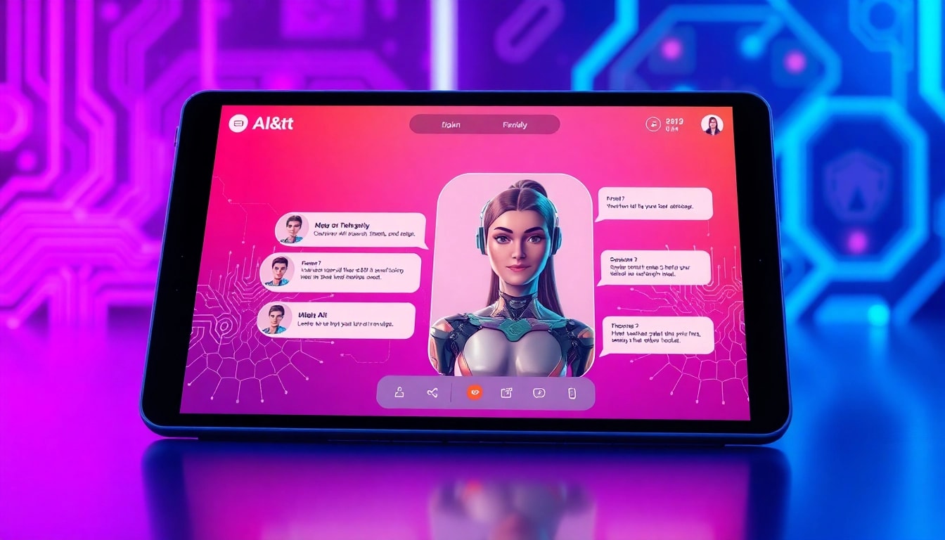Engaging AI character chat interface representing free sex ai interactions.