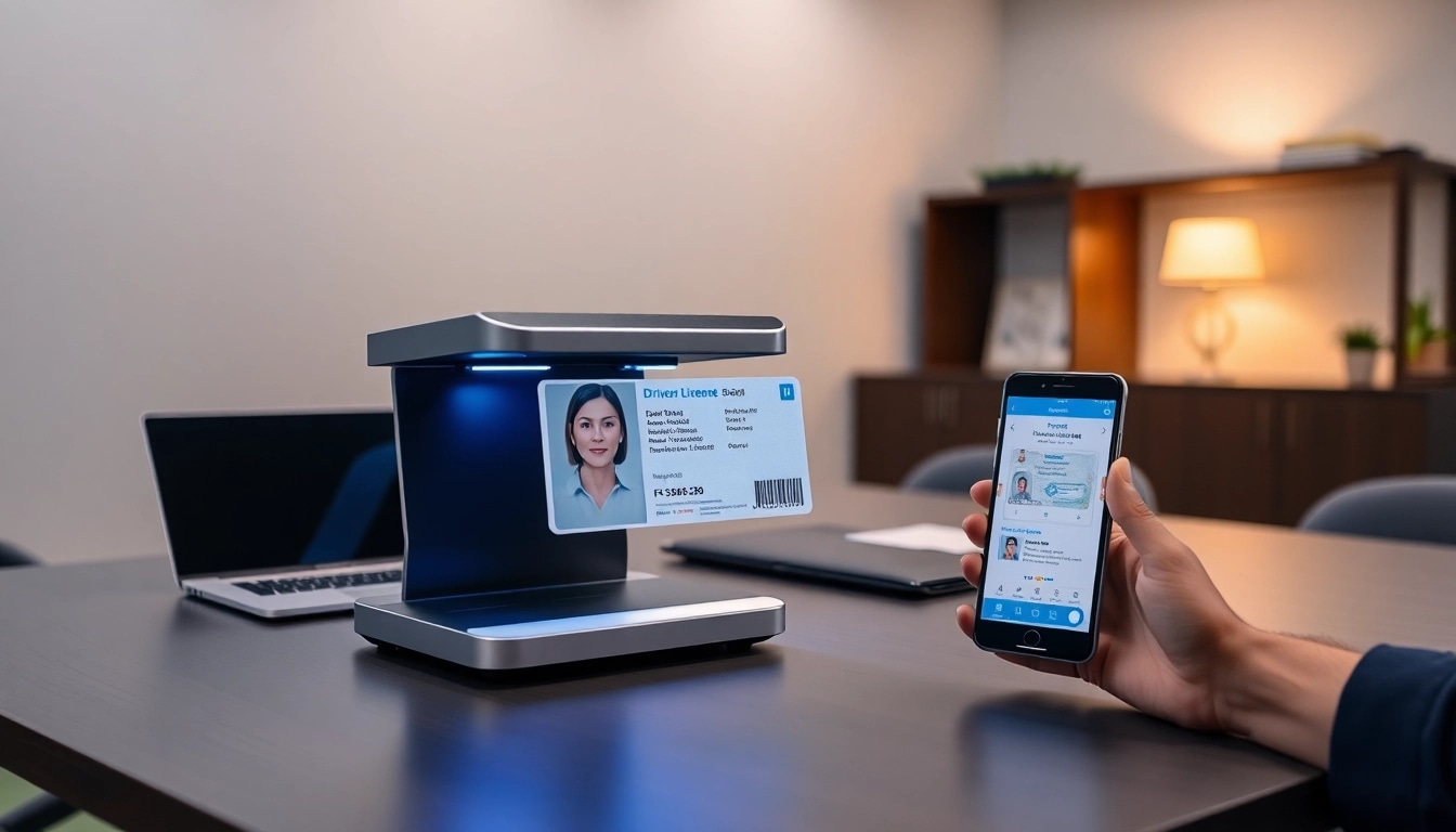 Effiziente digitale Führerscheinkontrolle durch innovative Technologie der digitalen Führerscheinkontrolle.
