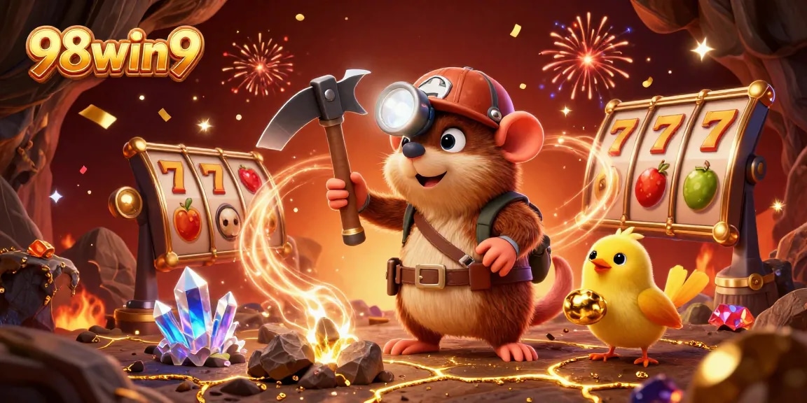 Engage with thrilling jackpots at 98win9 with the treasure hunter mole and exciting slot elements!
