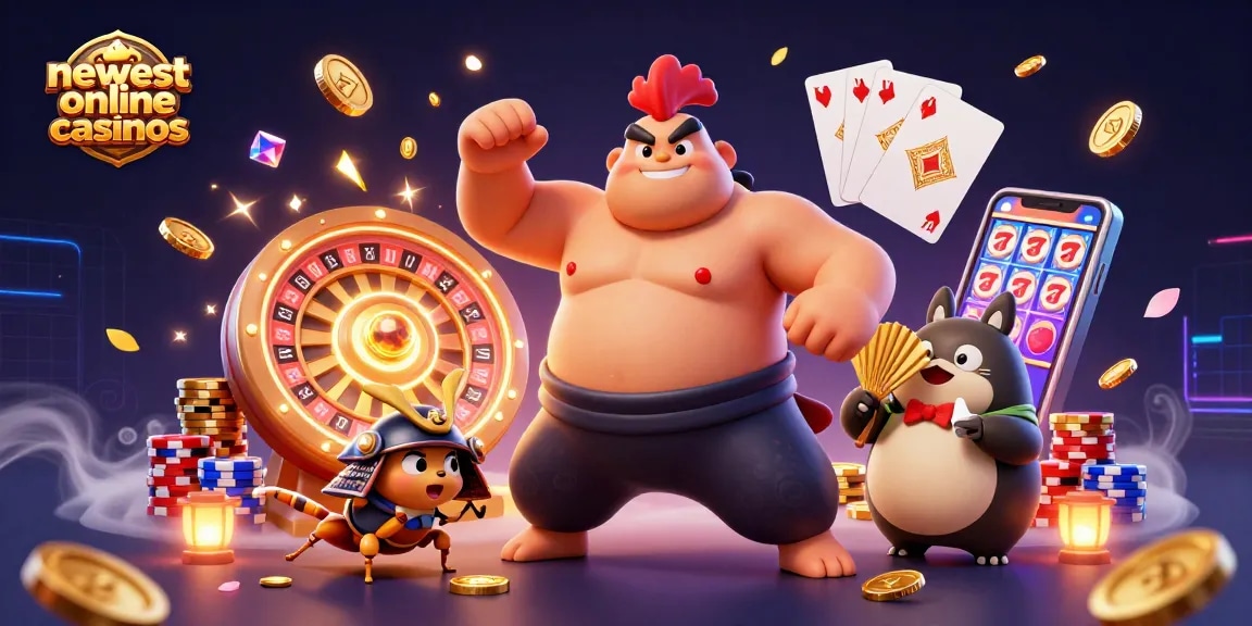 Experience the thrill at the newest online casinos with vibrant gaming elements and dynamic characters.