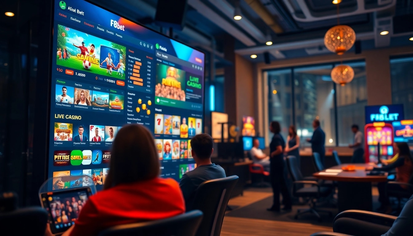 Experience the innovative F8bet online betting platform with vibrant gaming options and user-friendly interface.