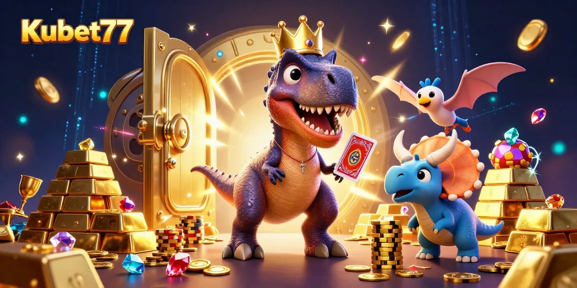 Kubet77 invites players to experience the thrill of winning at the dynamic casino with charming characters.