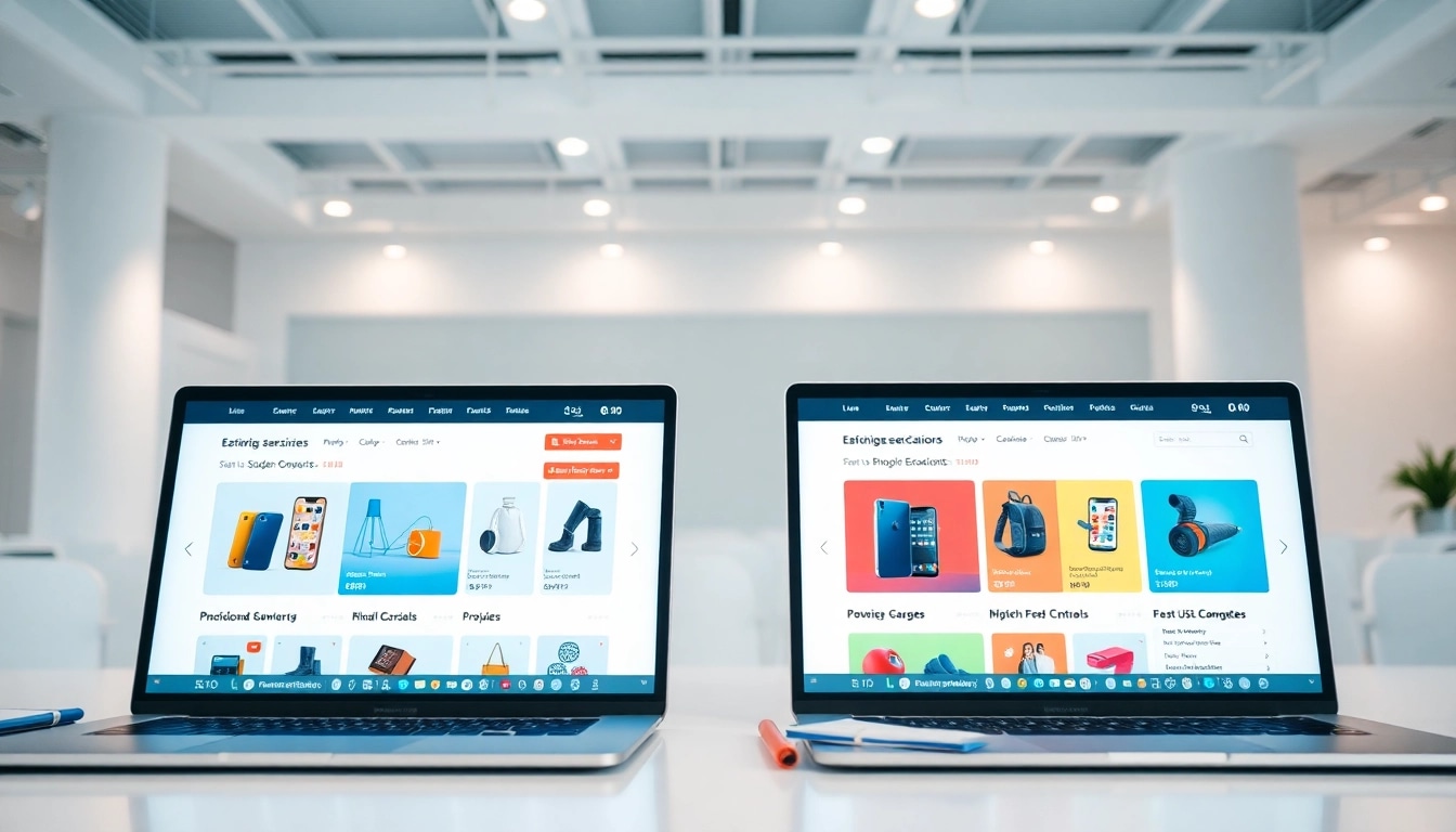 Analysing litbuy vs cnfans with product interfaces in a clear digital setting.