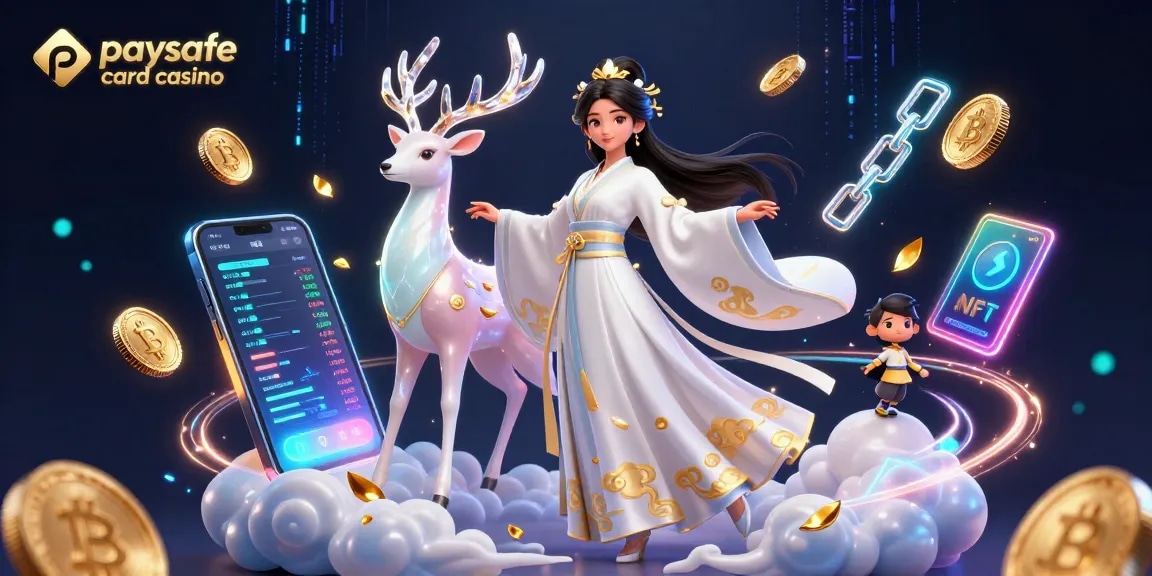 Engagement mit dem Paysafe Card Casino für nahtloses Gaming mit lebendigen Krypto-Elementen und einem 3D-Fantasy-Thema.