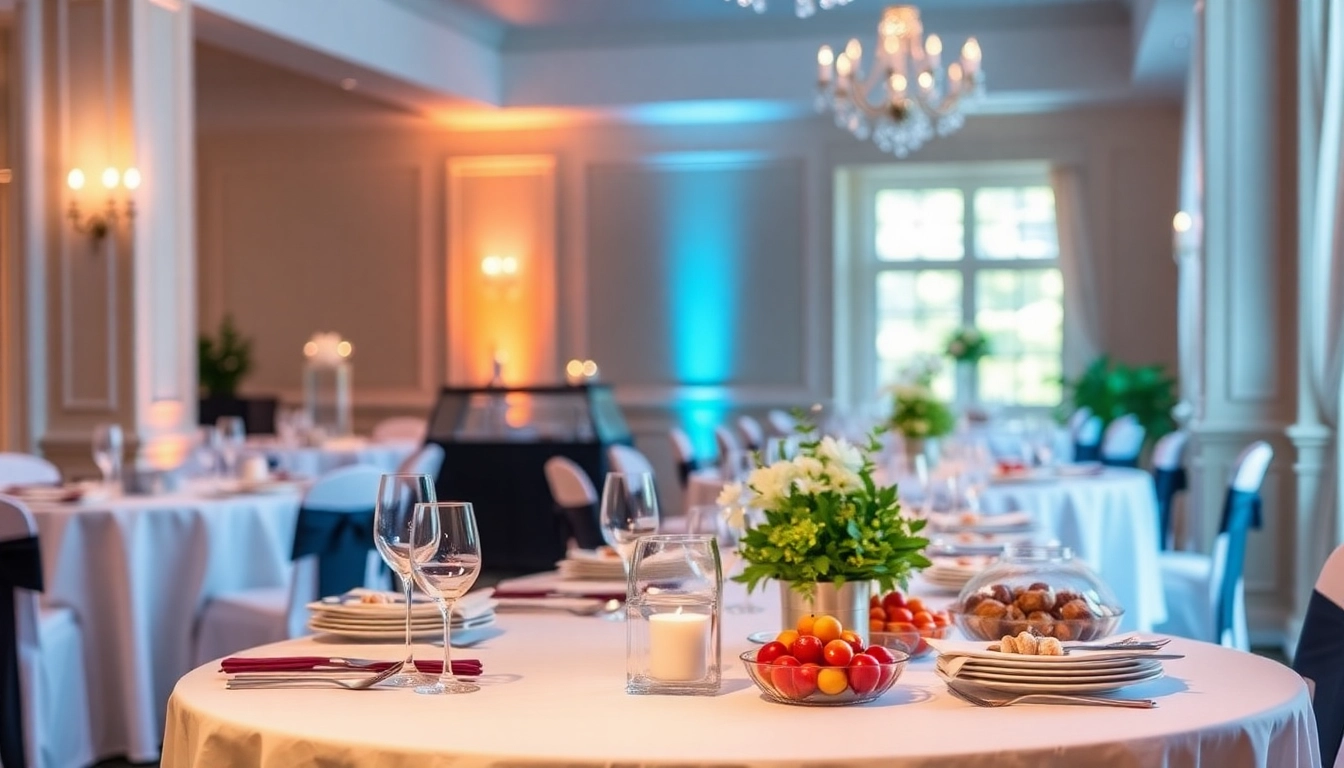 Servieren Sie exquisite Speisen mit dem Partyservice für Ihre Veranstaltung.