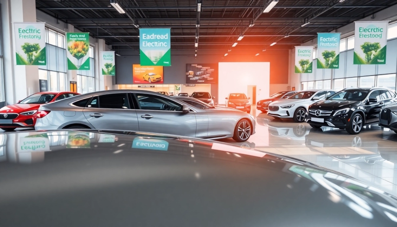 Auto kaufen im modernen Autohaus mit vielfältiger Fahrzeugauswahl und einladendem Ambiente.