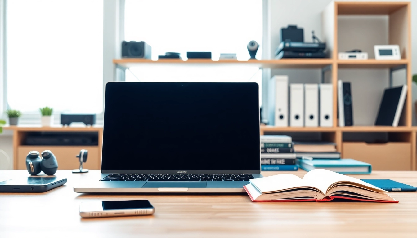 Erfahren Sie Technik Tipps für eine produktive Homeoffice-Umgebung mit modernen Geräten.