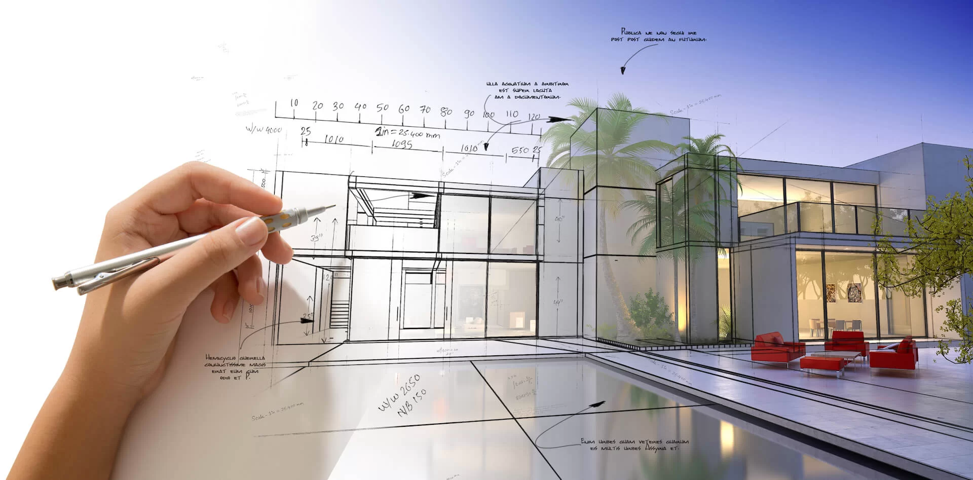 Architektur Visualisierung für industrielle Bauprojekte