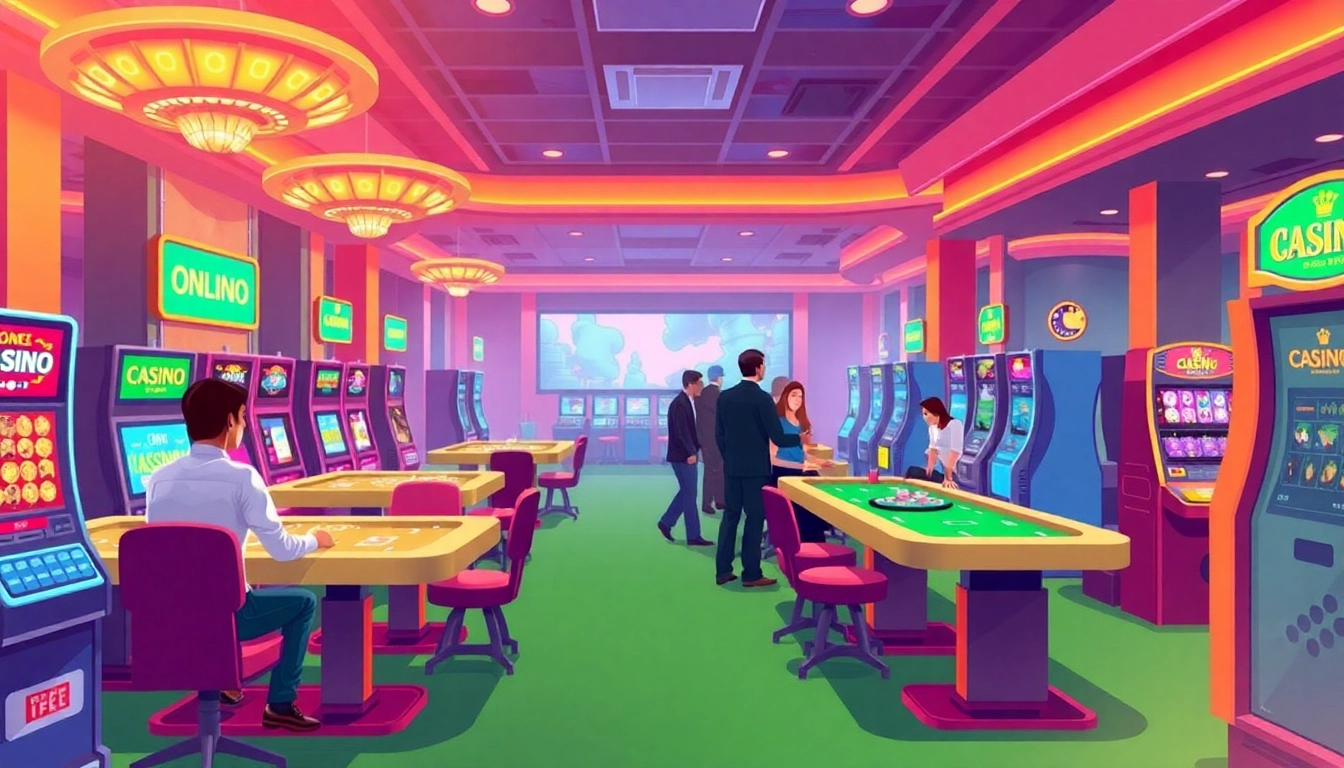 Experience the thrill of online casinos ohne deutsche lizenz with luxurious gaming tables and vibrant atmosphere.