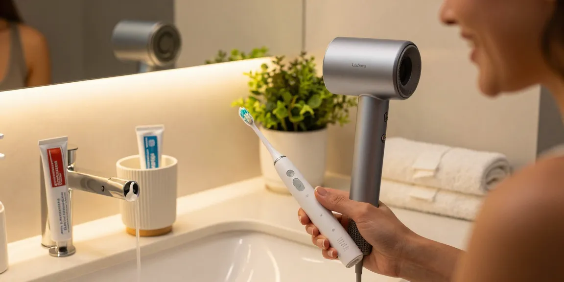 Erleben Sie mit der Laifen Wave Pro Zahnbürste in Deutschland strahlende Mundpflege und innovative Haartrocknung.