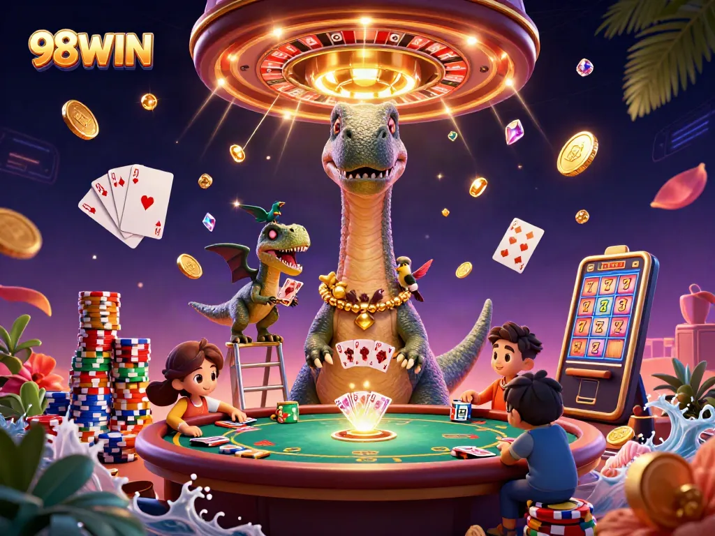 Experience thrilling wins at 98WIN casino with exciting games and vibrant visuals.