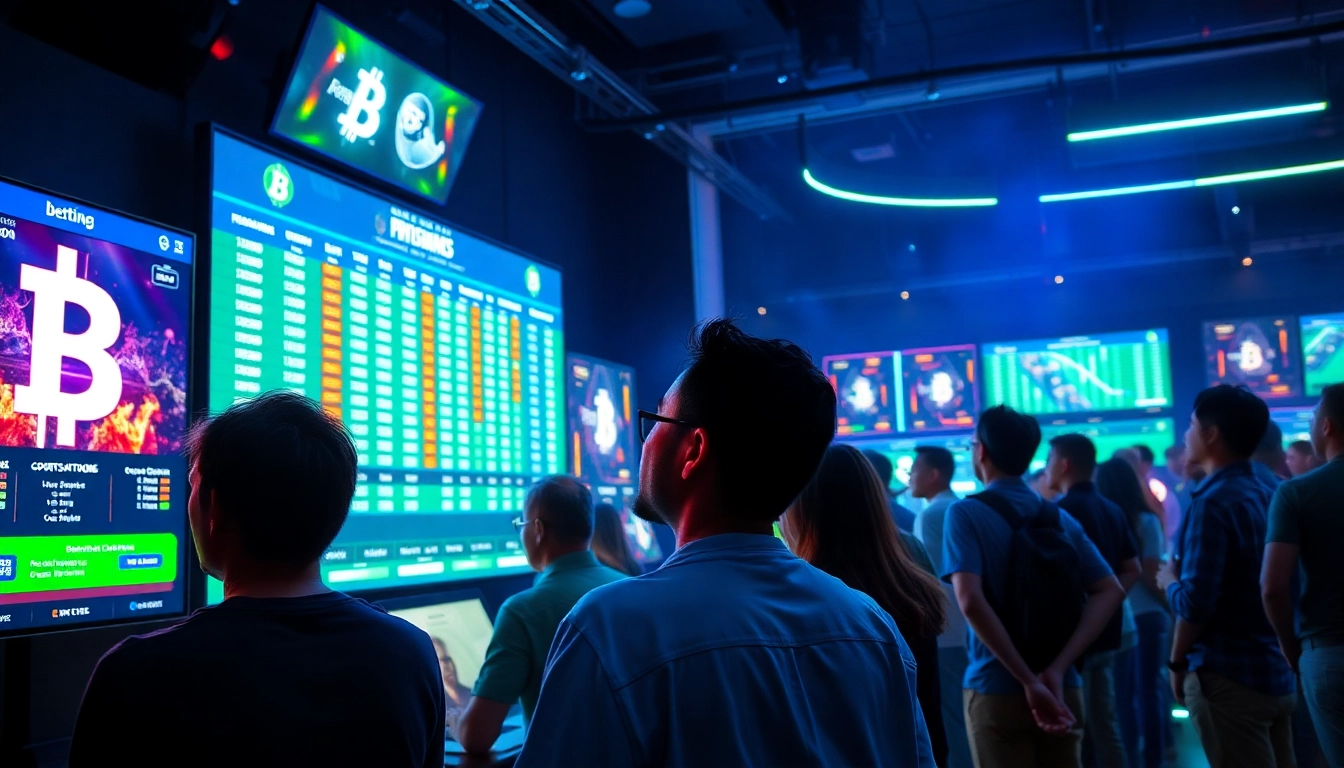 Experience the excitement of Bitcoin betting with a vibrant online betting scene.