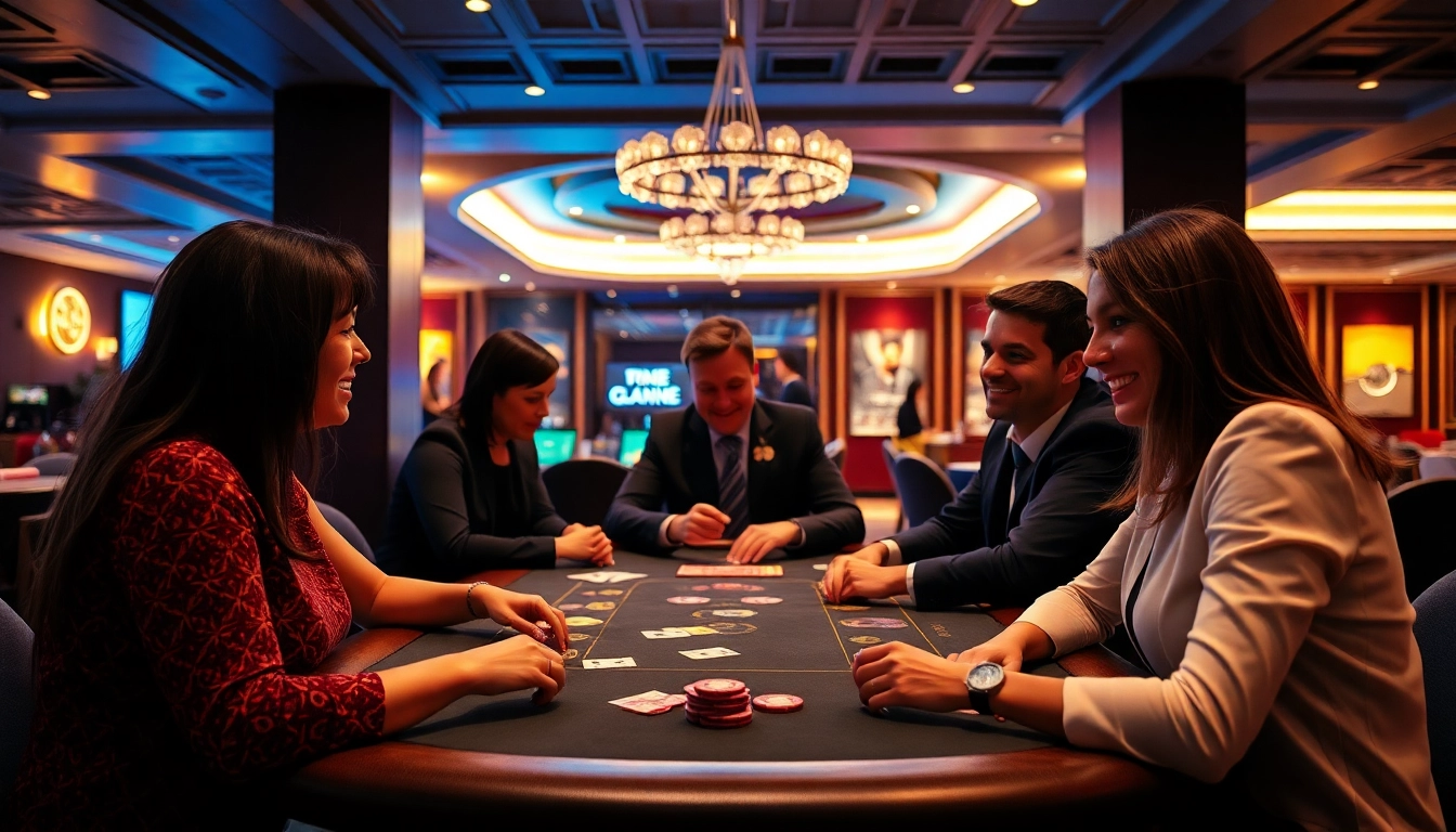 Erleben Sie Casino ohne Anmeldung mit spannenden Spielern in einer eleganten Umgebung.