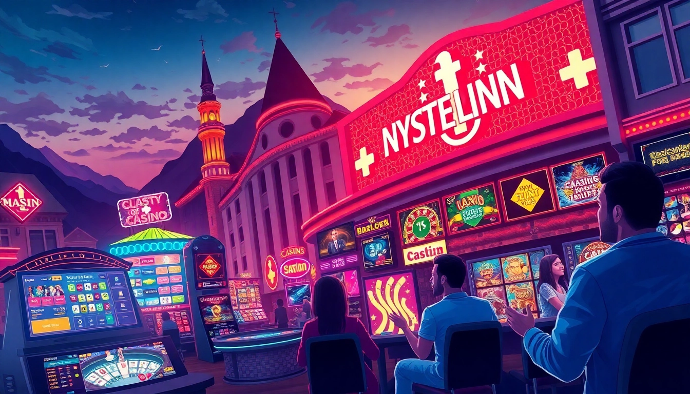 Experience the excitement of an online casino schweiz with vibrant games and happy players ready to win.