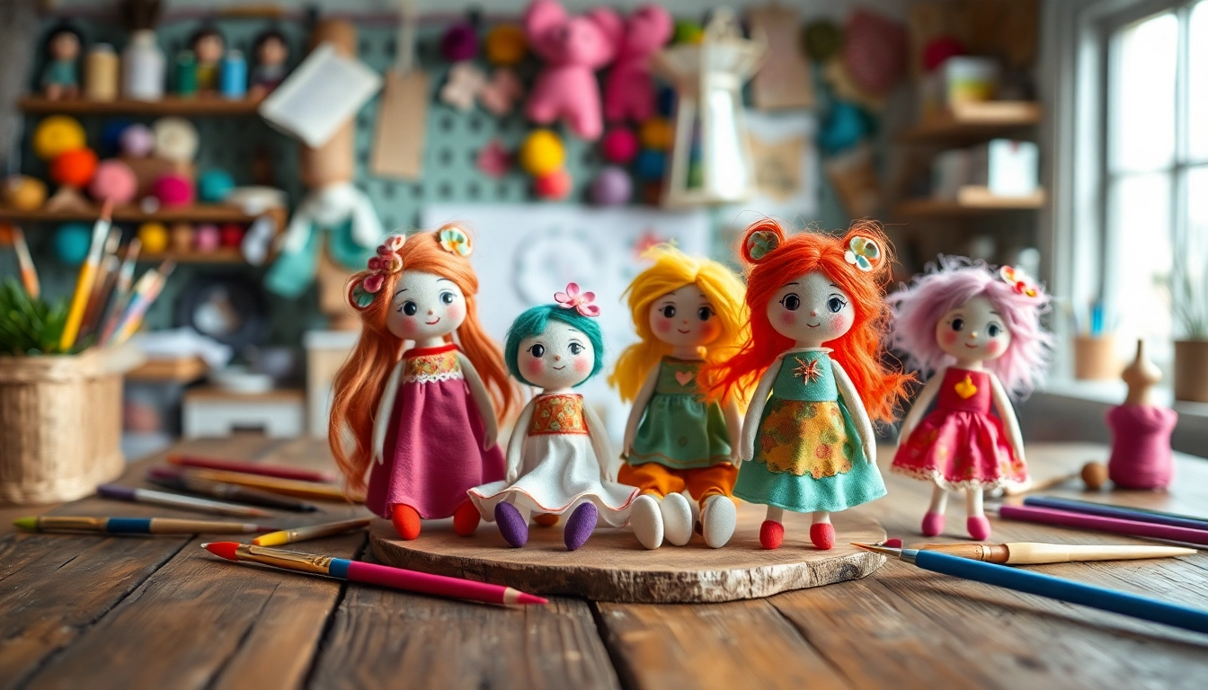 Gestalte und präsentiere einzigartige Gutdolls, die lebendig und kunstvoll wirken.