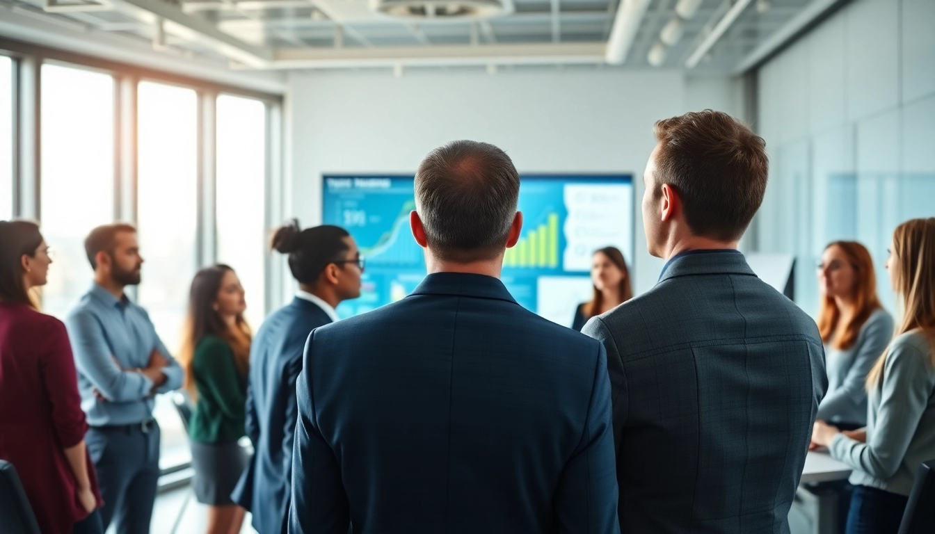 Headhunter IT in a collaborative meeting setting discussing IT talent acquisition strategies.