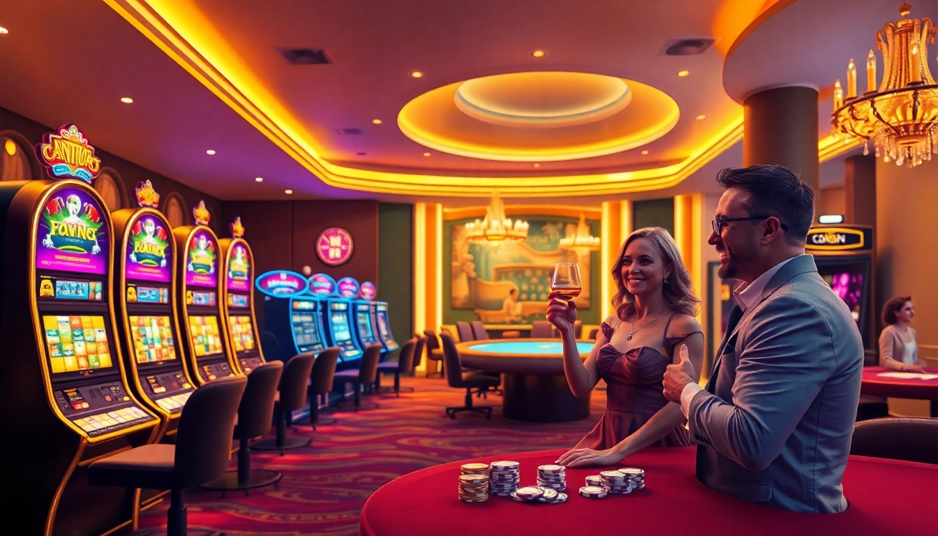 Entdecke das beste Online Casino Schweiz mit lebendiger Atmosphäre und glücklichen Spielern.