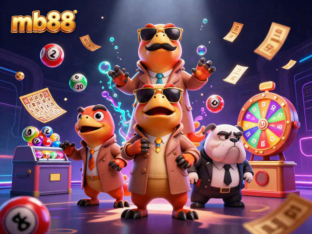 Join mb88 and win big with a thrilling 3D casino experience featuring raptors in disguise!