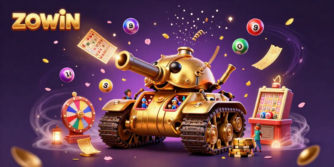 Experience the thrilling energy of zowin's unique casino atmosphere in this vibrant 3D scene.