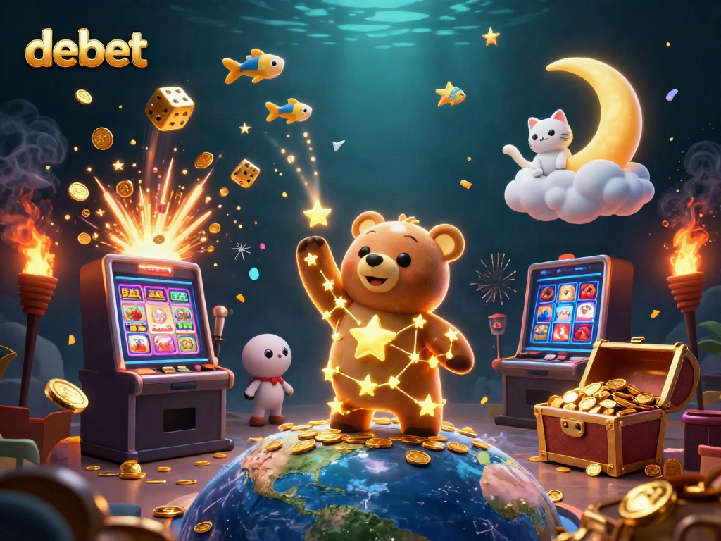 Experience the thrilling debet casino adventure with jackpot wins and cosmic characters.