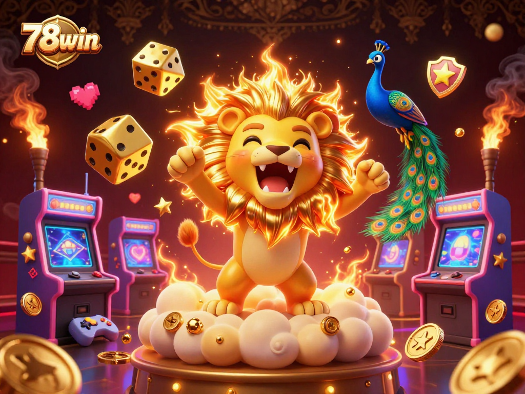 Experience thrilling gameplay at 78win with vibrant characters and exciting casino elements