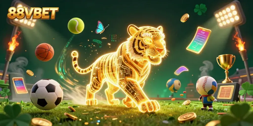 Engage with 88VBET's dynamic sports betting world through an energized digital casino scene.