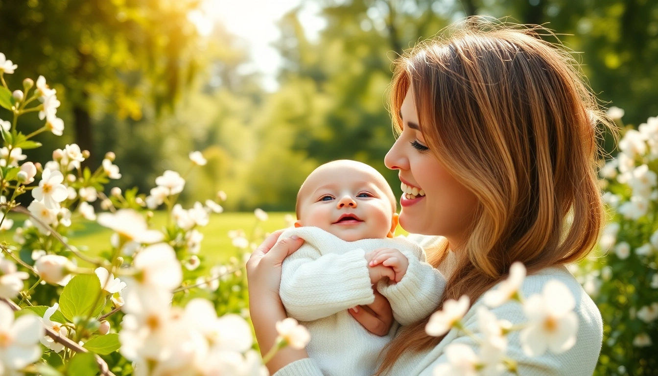 Die Fotografin Borken fängt emotionale Momente in einem Baby-Fotoshooting ein.