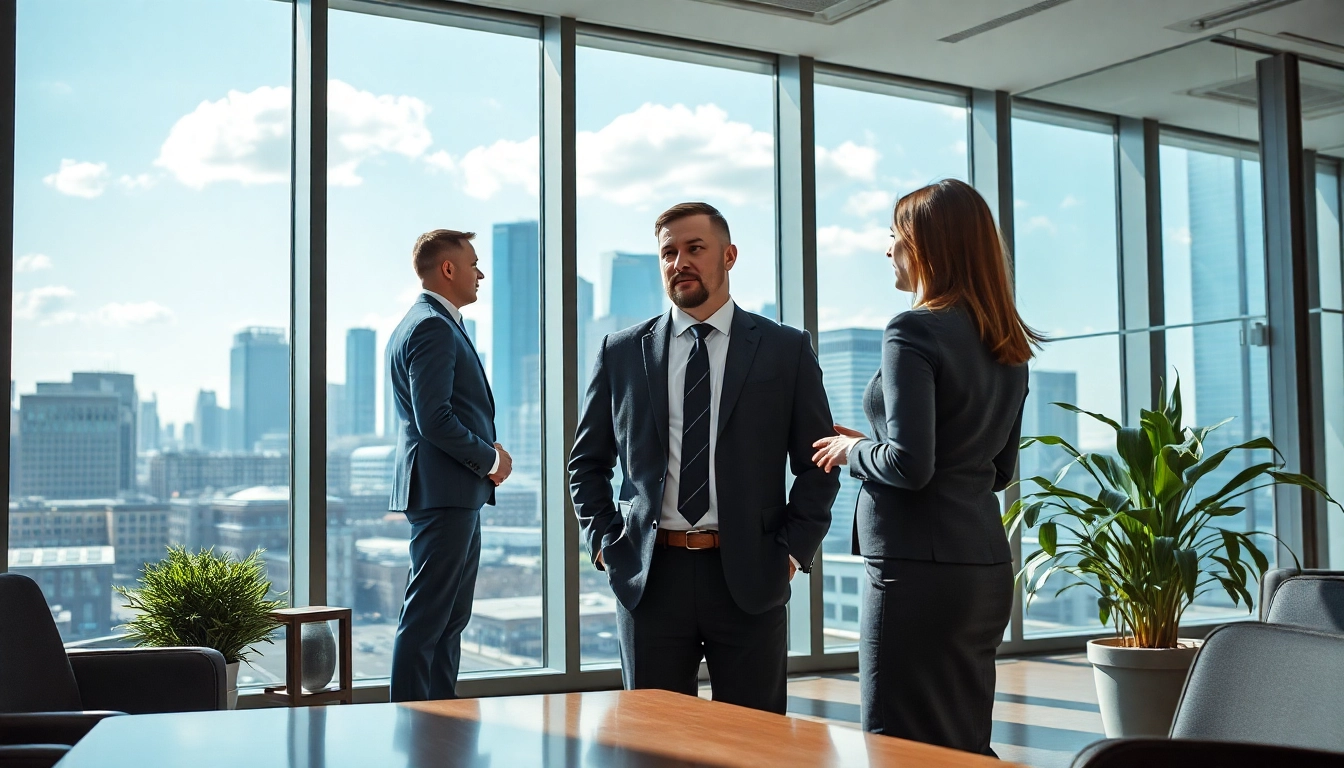 Strategisches Gespräch mit einem Headhunter Frankfurt, attraktiv und professionell.